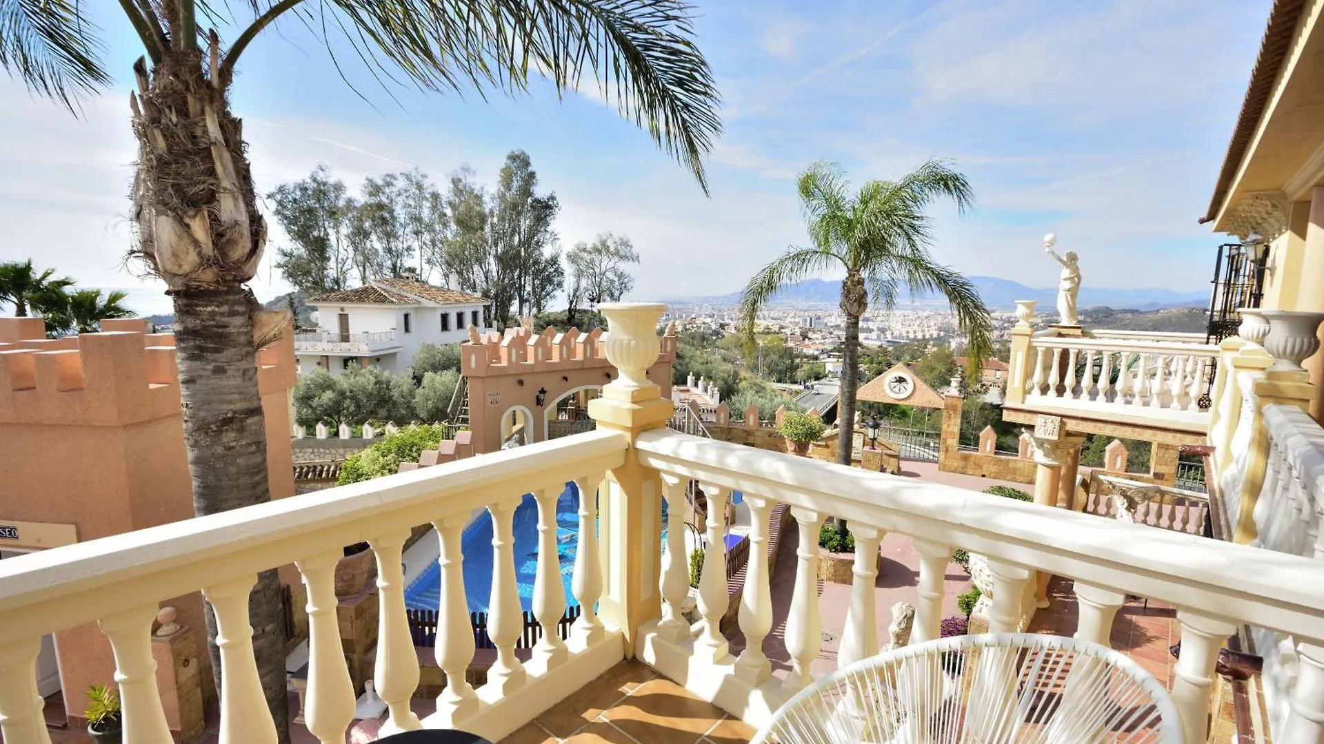 Villa Rural En Malaga Con Piscina Y Vistas Al Mar 0*,  Spain